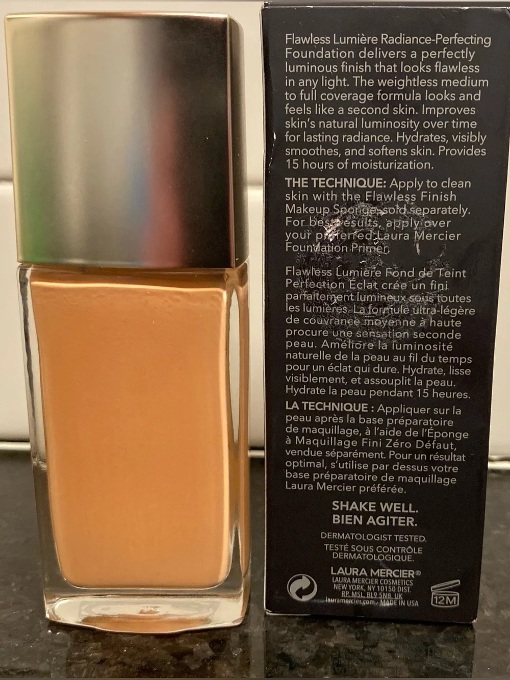 Laura Mercier - Flawless Lumière Radiance-Perfecting Foundation (3N2-Honey) - Picture 11 of 16